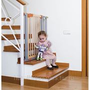 Барьер-калитка для лестниц и дверных проемов-для безопасности ребенка фото