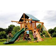 Игровой комплекс для детей «Зеленый Замок» фото