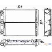 Радиатор отопителя салона(печка) MERS\МЕРС (W124) фото