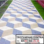 Укладка тротуарной плитки в Серпухове фотография