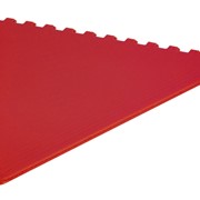 Треугольный скребок Frosty, красный фото