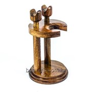 Стойка для бритья SS-12492 Rosewood фото