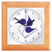 Настенные часы с логотипом модель AF-logo econom