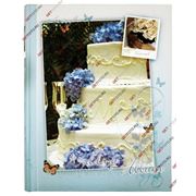 Свадебный фотоальбом, комбинированный 10х15, 15х21, 20х30, JUST MARRIED, голубой GF 1773