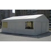 Изготовление тентовых шатров, палаток фотография