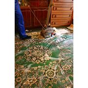 Химчистка ковровых покрытий на дому и дистанционно фотография
