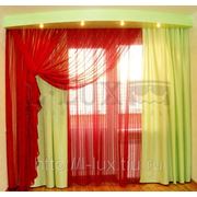 Яркие шторы для спальни от салона Эль Люкс