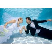 Свадьба под водой фотография