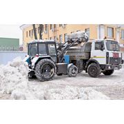 Уборка и вывоз снега в Киеве.
