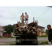 Увоз мусора с територии в Харькове и области фото