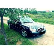 Заказ авто на свадьбу Huinday sonata black фото