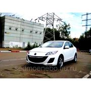 Прокат и аренда автомобилей Mazda 3 white фото