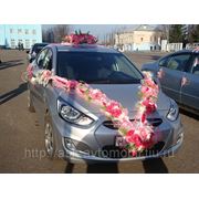 Прокат свадебного автомобиля (Hyindai Solaris) фотография