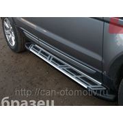 Боковые подножки (пороги) “SAPPHIRE 2“ MITSUBISHI OUTLANDER фотография