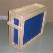Ящик из полипропилена с деревянной окантовкой со всех сторон