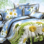 Комплект постельного белья Arya 3D Papatya сатин евро 1001037 фотография