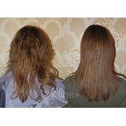 Кератиновое выравнивание, выпрямление волос в Донецке фотография