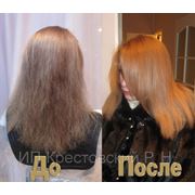 Ламинирование волос + реконструкция. фото