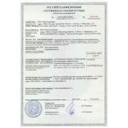 Сертификат Технического Регламента на Оборудование технологическое для литейного производства фото