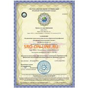Сертификат менеджмента качества ИСО 9001 фото