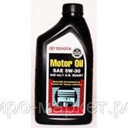 TOYOTA Motor Oil SAE 5W30 SN (ПЛАСТИК) (0,946л) масло моторное п/с фотография