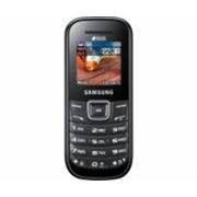 Сотовый телефон Samsung E1202 Black, черный