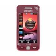 Сотовый телефон Samsung S5230 Star La Fleur Garnet Red, красный фото