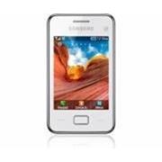 Сотовый телефон Samsung S5222 Star 3 Duos Pure White, белый