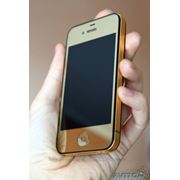 Замена корпуса iPhone 4 на золотой фото