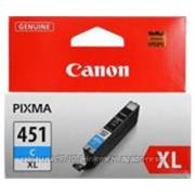 Картридж Canon CLI-451 C XL, голубой фото