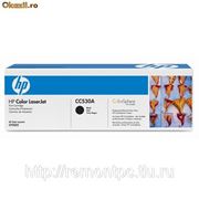 Заправка лазерного цветного картриджа HP CC530A c заменой чипа черный фотография