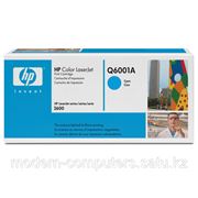 Заправка картриджей HP Q6001A Cyan Print Cartridge for Color LaserJet 1600/2600n/2605, up to 2000 pages. ;   фотография
