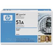 Заправка картриджей HP Q7551A (№51A), принтеров HP LaserJet P3005/M3027/M3035 фото