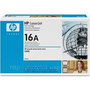 Заправка картриджей HP Q7516A (№16A), принтеров HP LaserJet 5200 фото