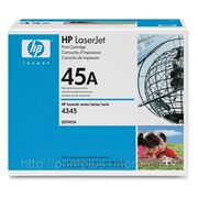 Заправка картриджей HP Q5945A (№45A), принтеров HP LaserJet 4345/M4345 фото