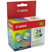 Canon Картридж Canon Чернильница BCI-24 цв.(twin pack) iP1000/ 1500/ 2000, MP110, i250/ i350 (6882A009)