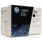 HP Картридж HP LJ P3005/ M3027/ M3035 (max) DUAL PACK (Q7551XD) фото