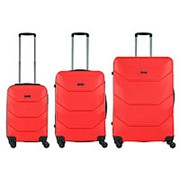 Комплект дорожных чемоданов на колесах Impreza Freedom Armor (Красный) фото