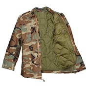 Куртка м -65 лесной камуфляж США фото