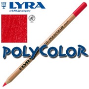 Высококачественные художественные карандаши Lyra Rembrandt Polycolor Светло-гераниевый фотография