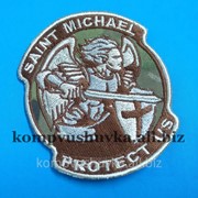 Шеврон “Saint Michael protect us“ под мультикам фото
