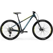 Велосипед Merida Big Trail 500 (2021), Цвет рамы teal blue/lime/silver blue, Рама 18 фото