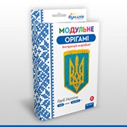 Набор для творчества ЗD оригами Герб Украины 951948 фотография