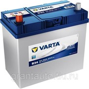 Аккумуляторная батарея VARTA BLUE 6СТ45 B34 545 158 033 фотография