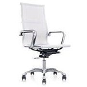 EasyChair Кресло EChair-702 T net сетка белая, хром фото