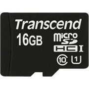 Карта памяти Transcend 16Gb microSDHC Class10 UHS-I (TS16GUSDCU1) фото