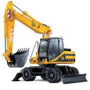 Аренда экскаватора JCB JS 160W в Киеве фото