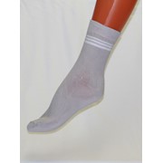 Носки женские, гладкие с рисунком С610 фото