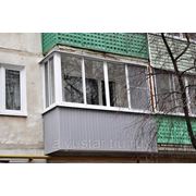 Остекление балконов и лоджий алюминиевым профилем системы Provedal (Проведал) фотография