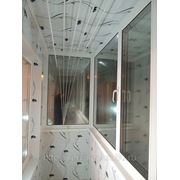 Изготовление и остекление балкона из ПВХ профиля “под ключ“ фото
